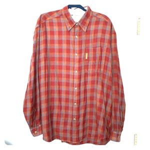 Columbia Flannel Button Up Shirt - Size XL